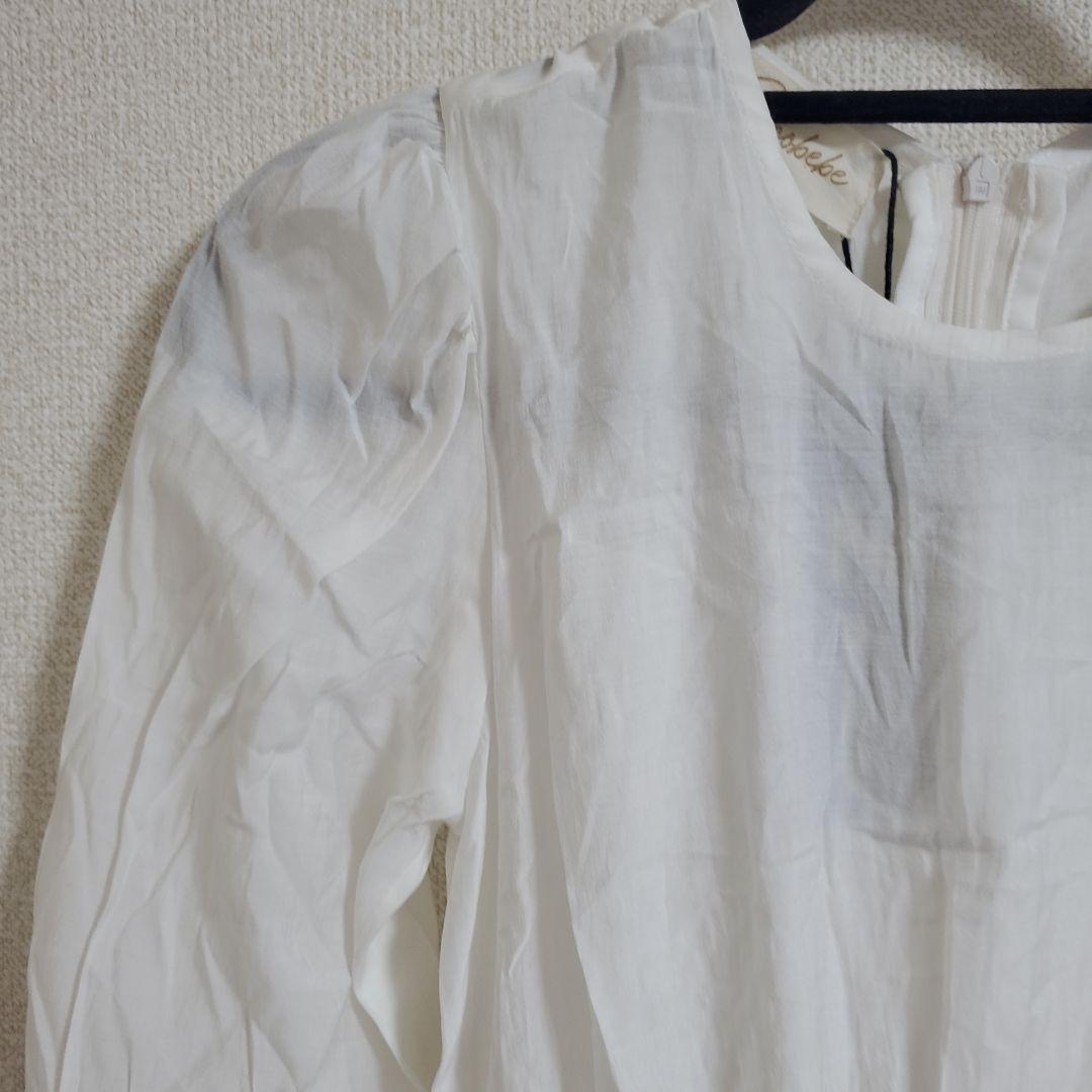 【タグ付】Crocobebe【S】ホワイトロングワンピース 　レース — image 5