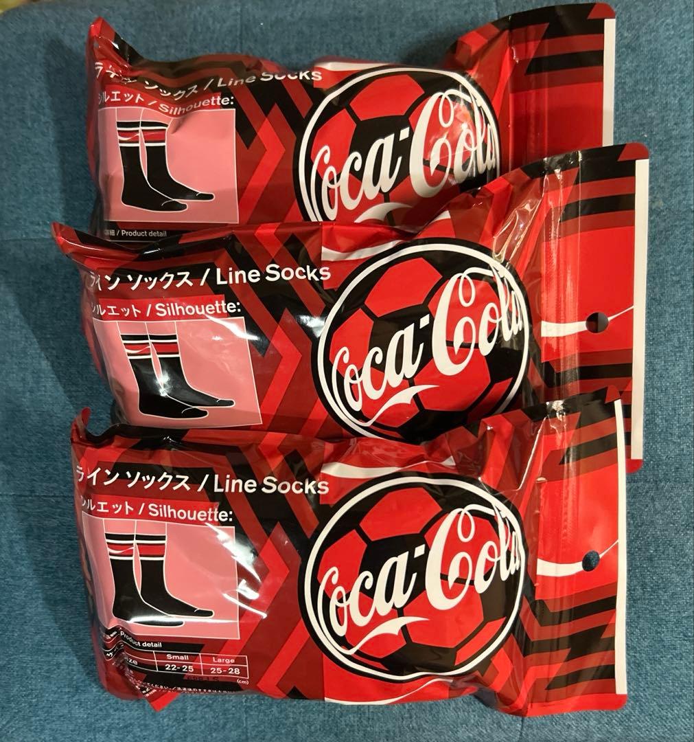 ファミリーマート コカコーラ 靴下 3足セット 25-28cm 男女兼用 — image 2