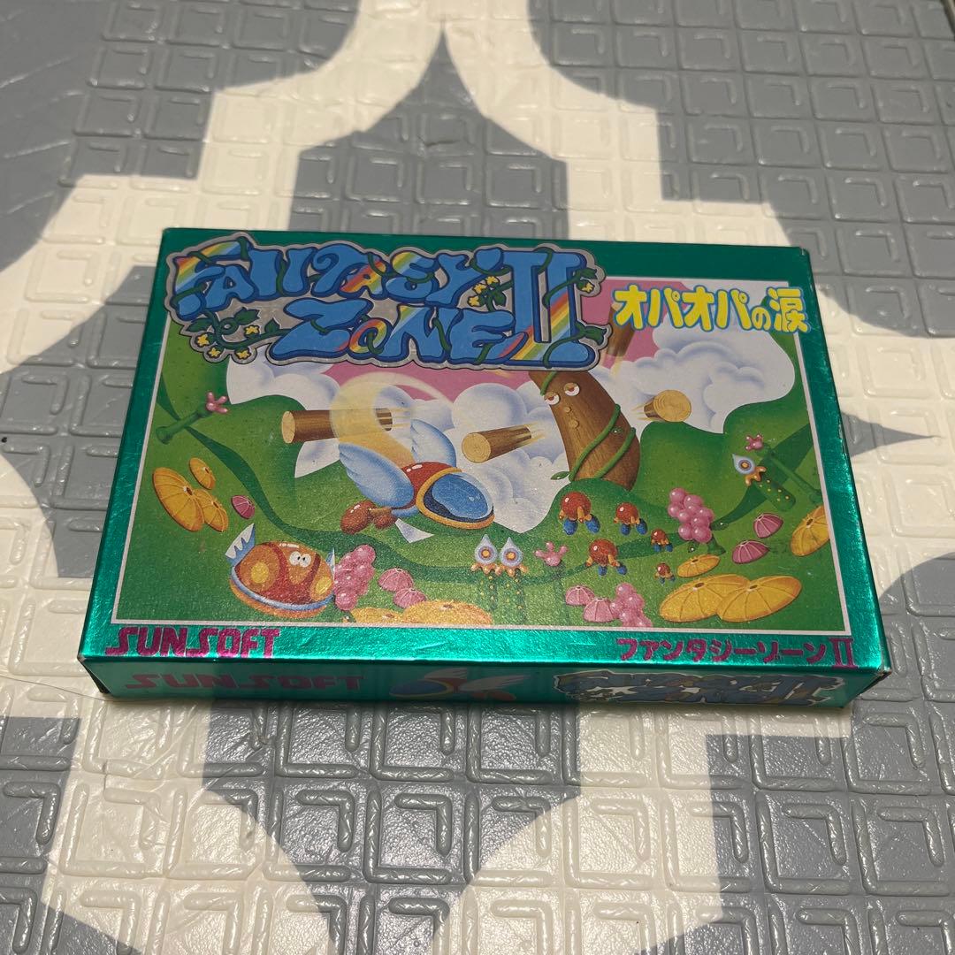 完品　良品　ファミコン　ファンタジーゾーンⅡ ファンタジーゾーン2 オパオパの涙 — image 2