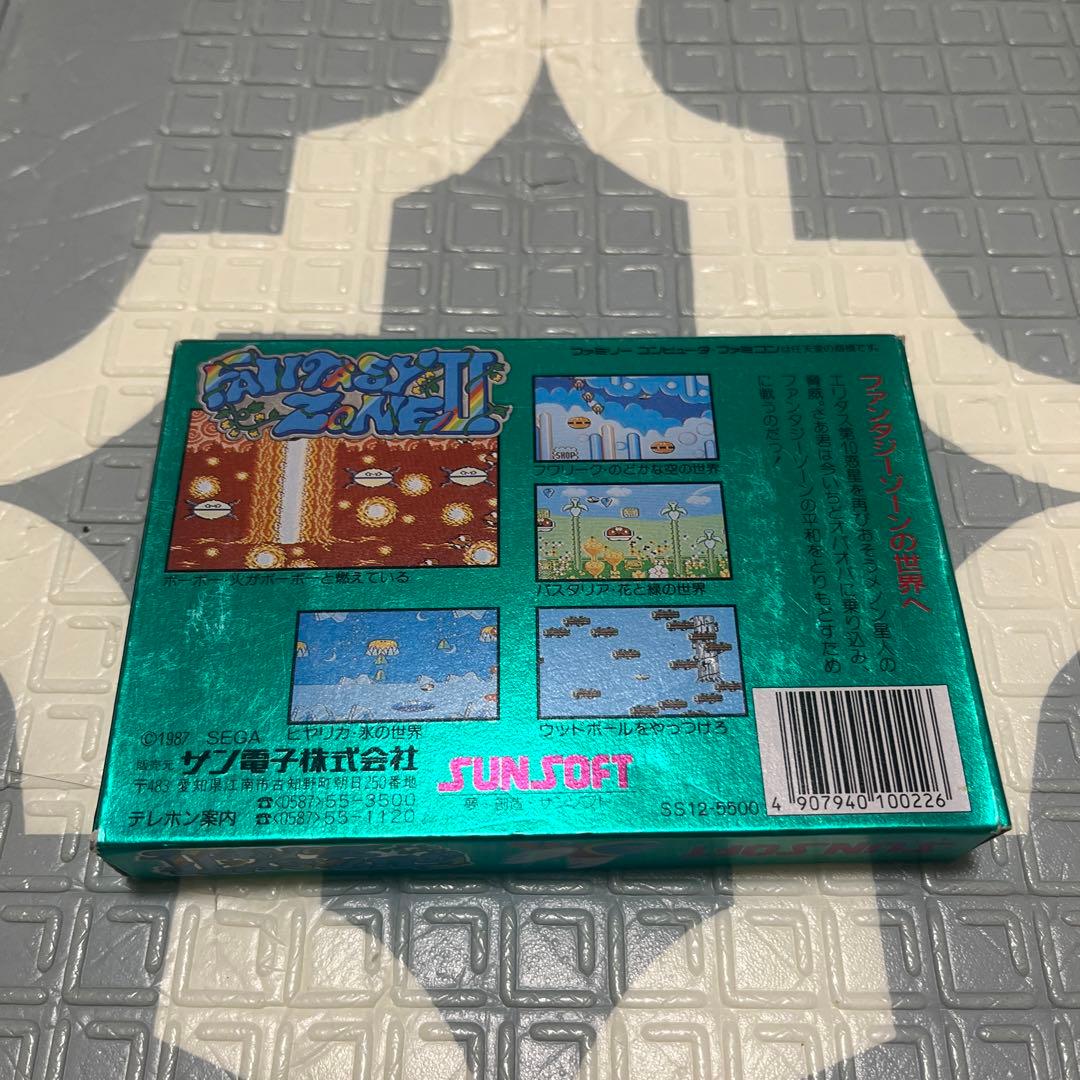完品　良品　ファミコン　ファンタジーゾーンⅡ ファンタジーゾーン2 オパオパの涙 — image 3