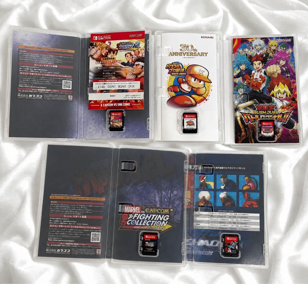 Switch ソフト 5本セット パワプロ2024 マブカプ 遊戯王 — image 2
