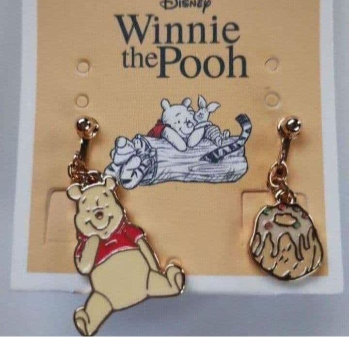 ディズニー くまのプーさん イヤリング DISNEY公式 アクセサリー Pooh — image 2