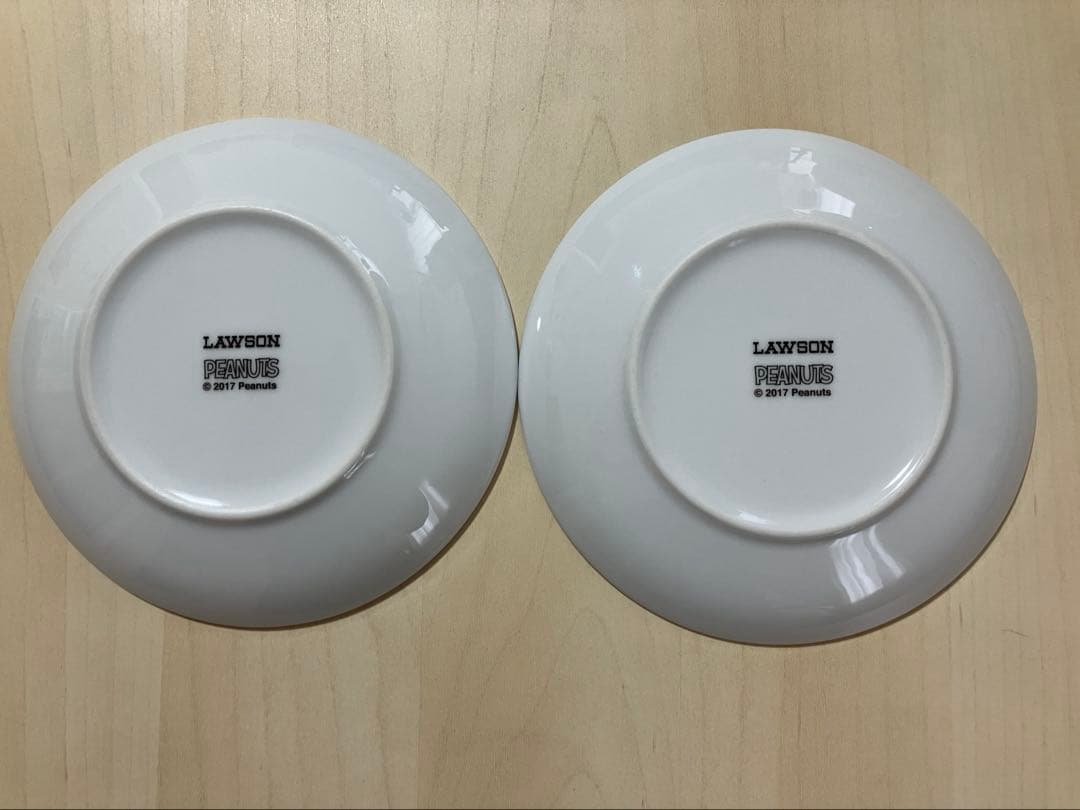 スヌーピー ペアプレート 2枚セット　未使用　(まとめ買いお値引き応相談) — image 2