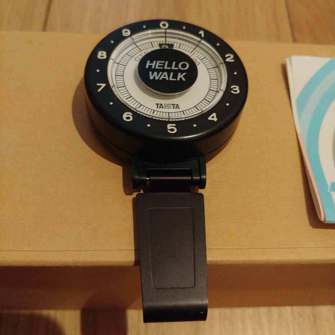 タニタ HELLO WALK 歩数計 ブラック 取扱説明書付き — image 5