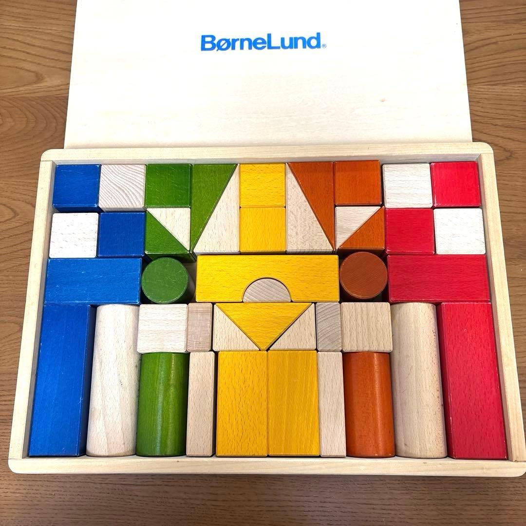 BørneLund ボーネルンド オリジナル積み木 木箱入り — image 2