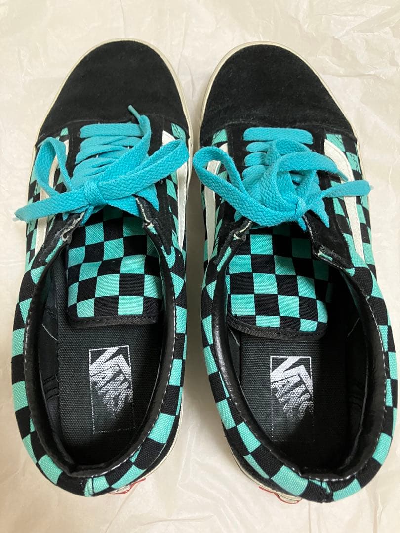 【最終価格】VANS Old Skool ターコイズ/ブラック 27cm — image 4
