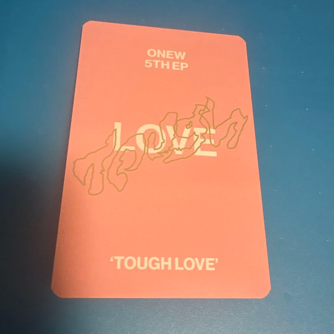 ONEW 5TH EP TOUGH LOVE トレカ — image 2