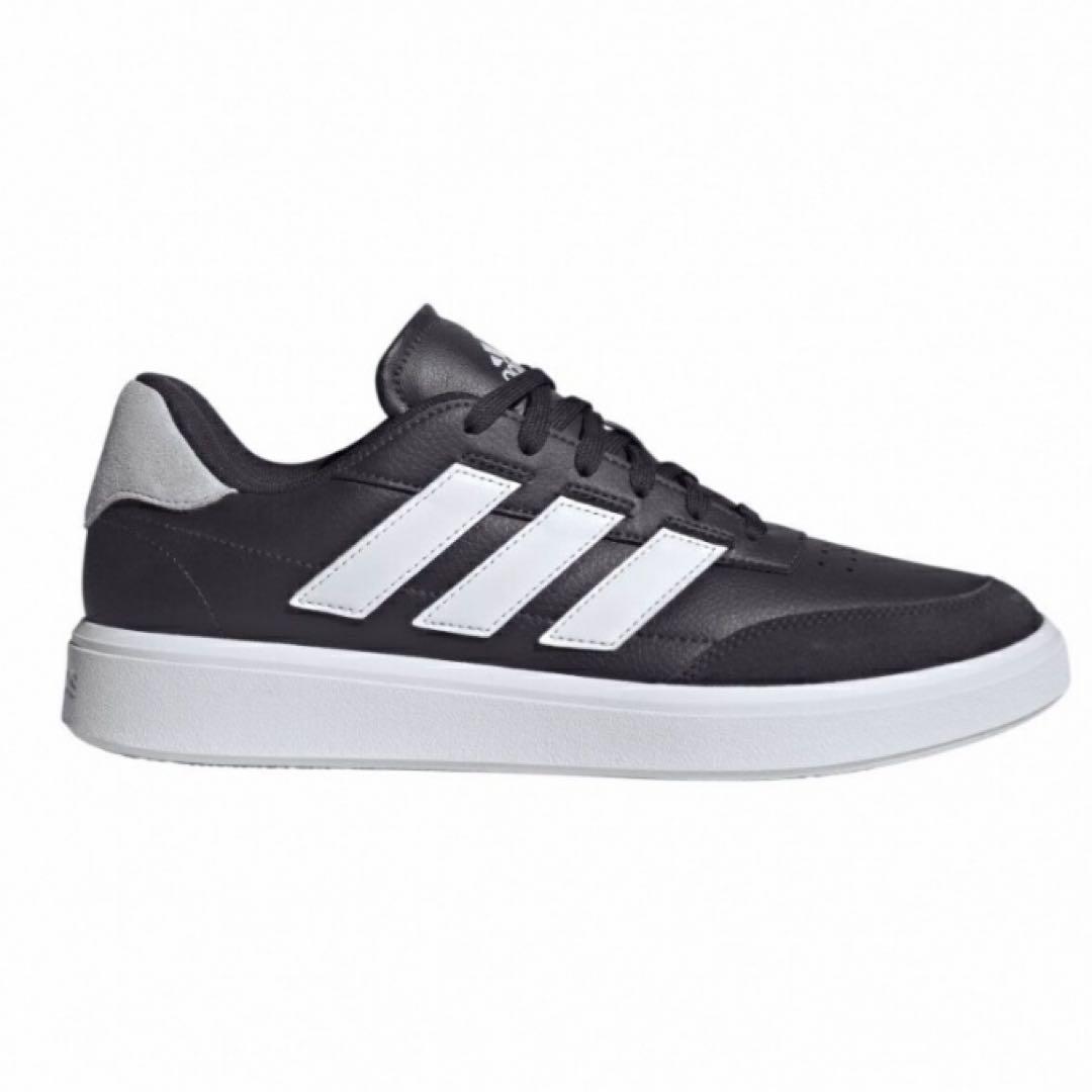 新品未使用　アディダス コートブロック スニーカー ブラック adidas — image 5