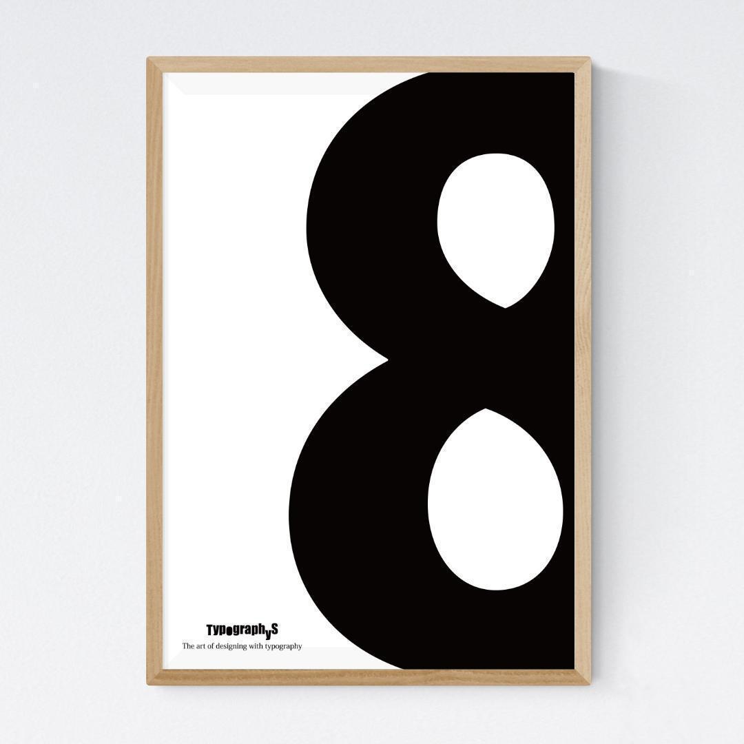 【SALE】TYPOGRAPHYS アートポスター（A4サイズ）#5998 — image 2