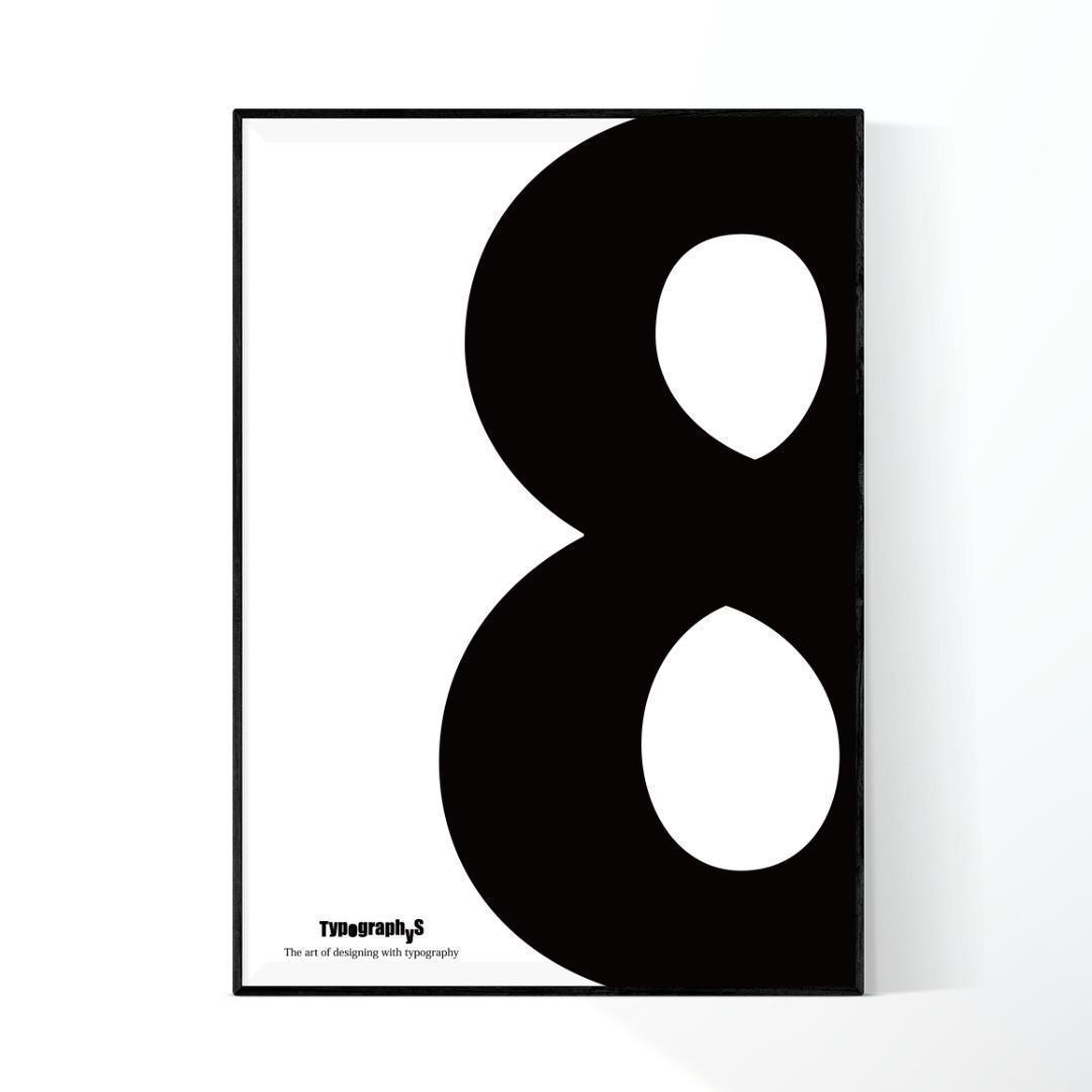 【SALE】TYPOGRAPHYS アートポスター（A4サイズ）#5998 — image 3