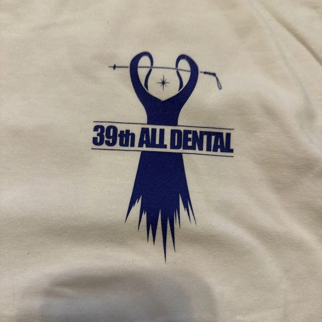 歯学部　スキー部　39th ALL DENTAL プリントTシャツ ホワイト — image 2