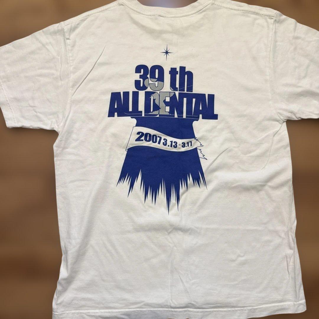 歯学部　スキー部　39th ALL DENTAL プリントTシャツ ホワイト — image 5