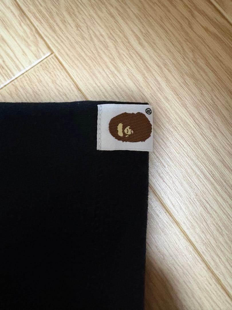 A BATHING APE カレッジロゴ Tシャツ ブラック — image 3