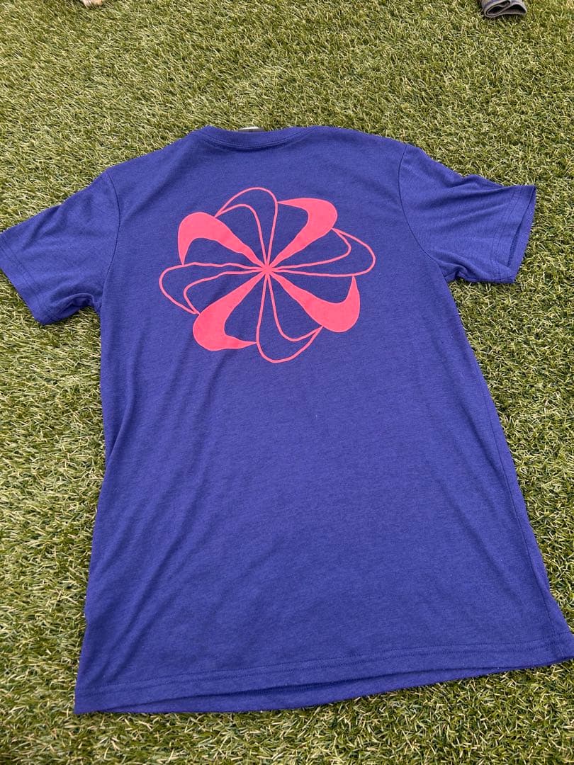 復刻 90s nike 風車 Tシャツ ネイビー ナイキ ゴツナイキ　y2k — image 2
