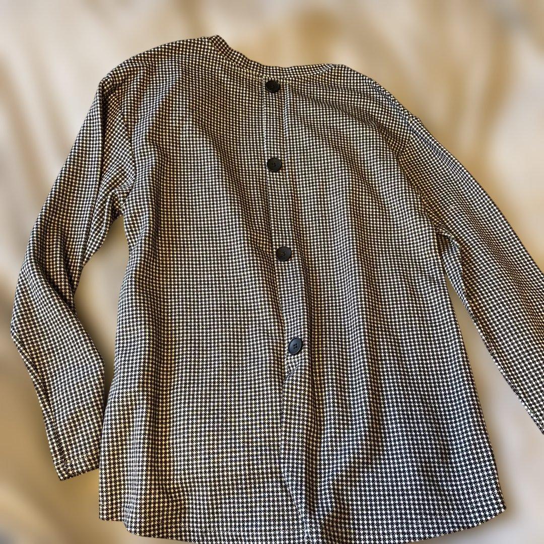 ZARA ロンT 格子柄　S — image 4
