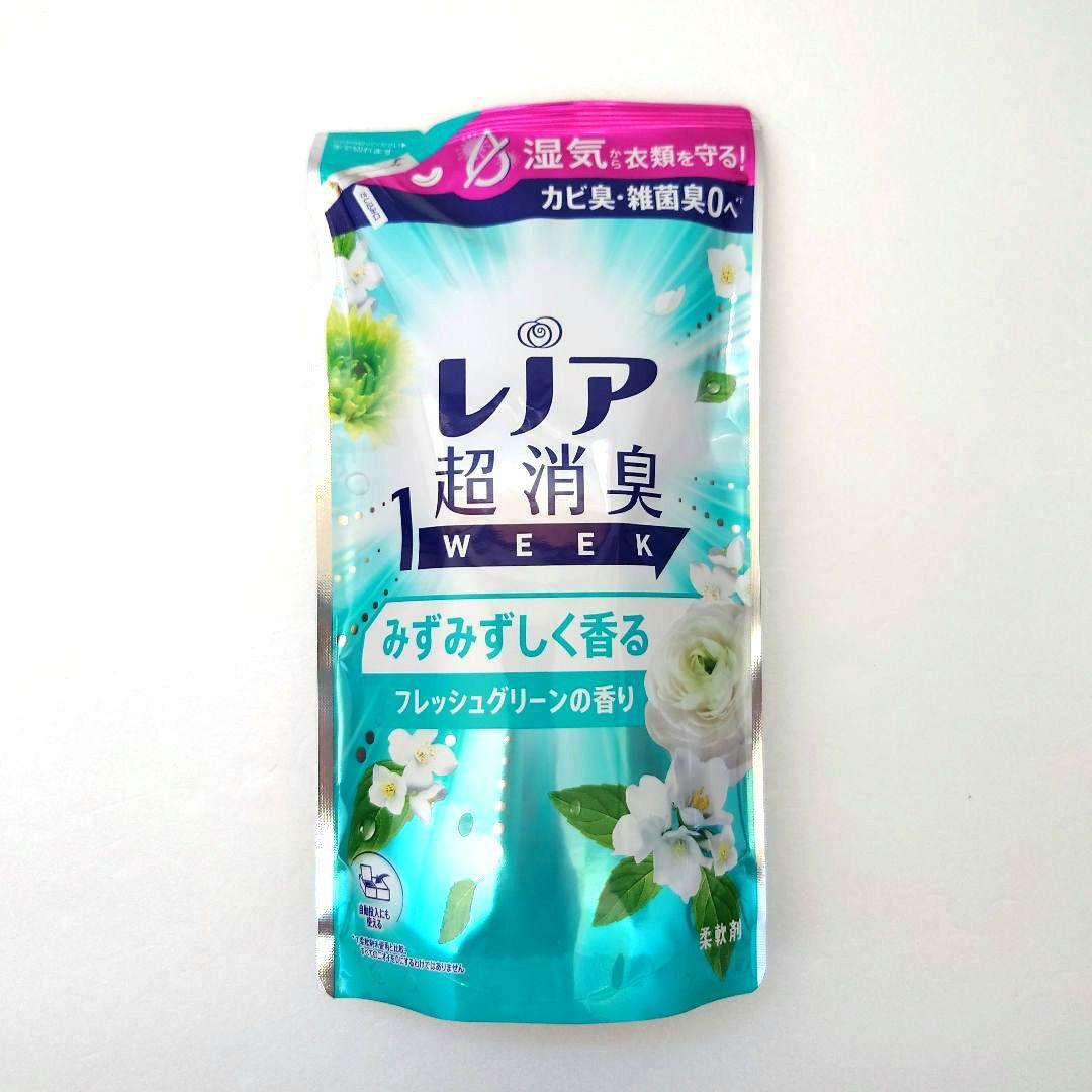P＆G　レノア　超消臭　1WEEK　　詰替用　柔軟剤　各1袋　計5袋 — image 4