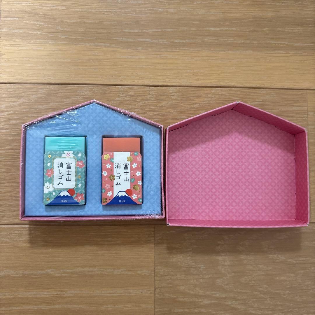 PLUS 富士山消しゴム 合格祈願 2個セット — image 3