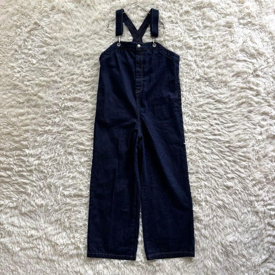 美品✨WILLOW ウィロー デニムサロペット インディゴ — image 2