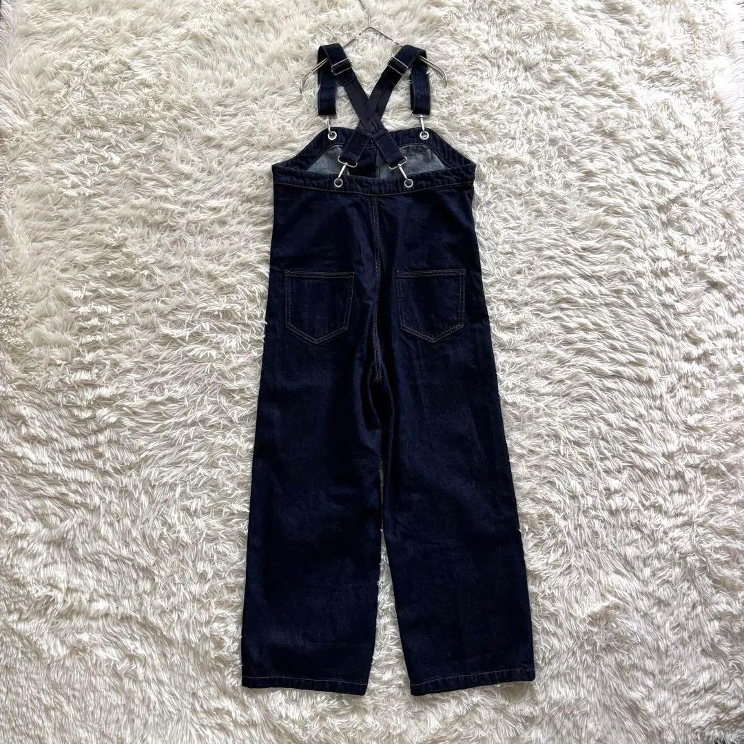 美品✨WILLOW ウィロー デニムサロペット インディゴ — image 3