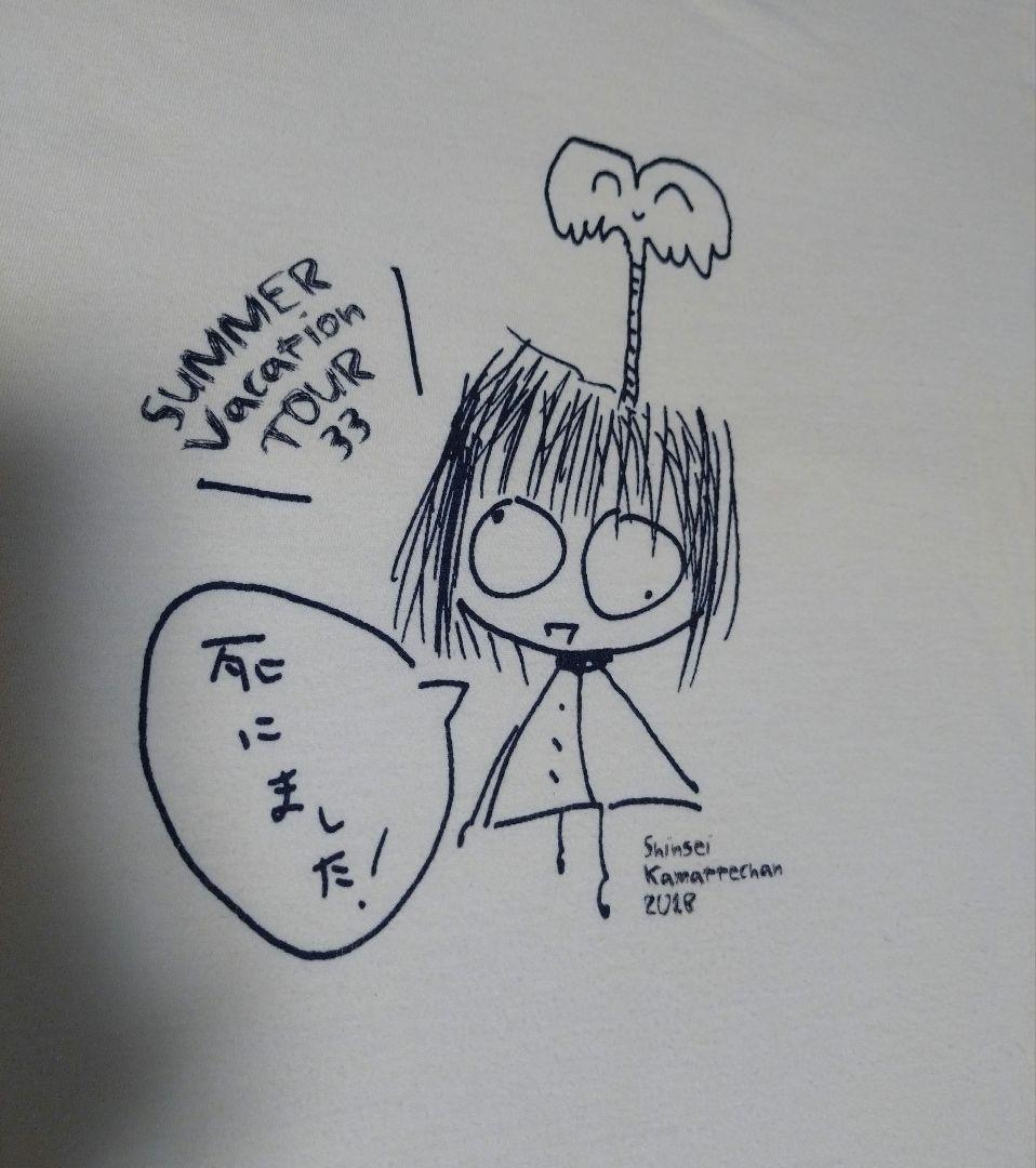 神聖かまってちゃん 33才の夏休みツアー Tシャツ Lサイズ — image 2