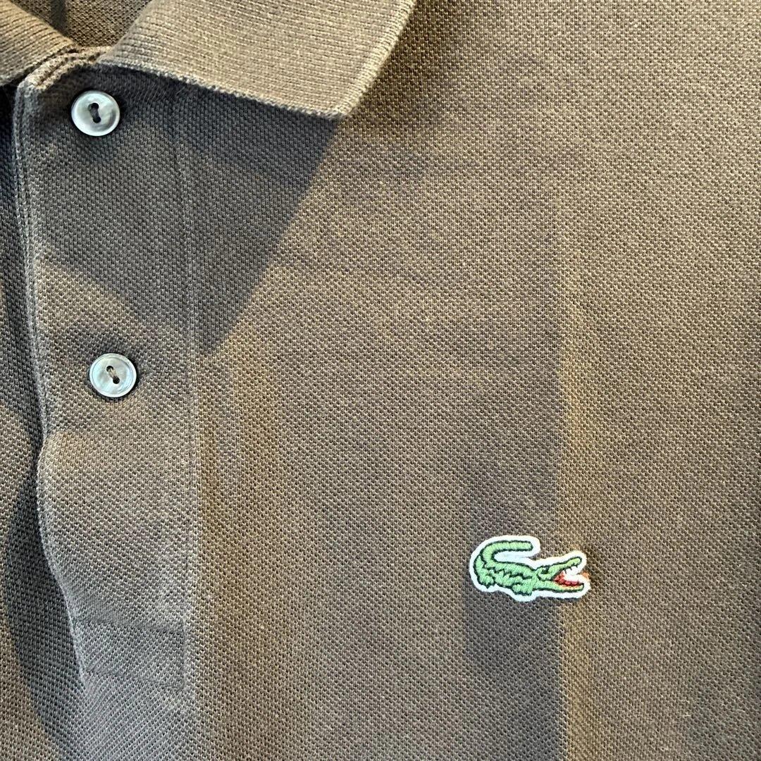 LACOSTE ポロシャツ ブラウン サイズ4 — image 4