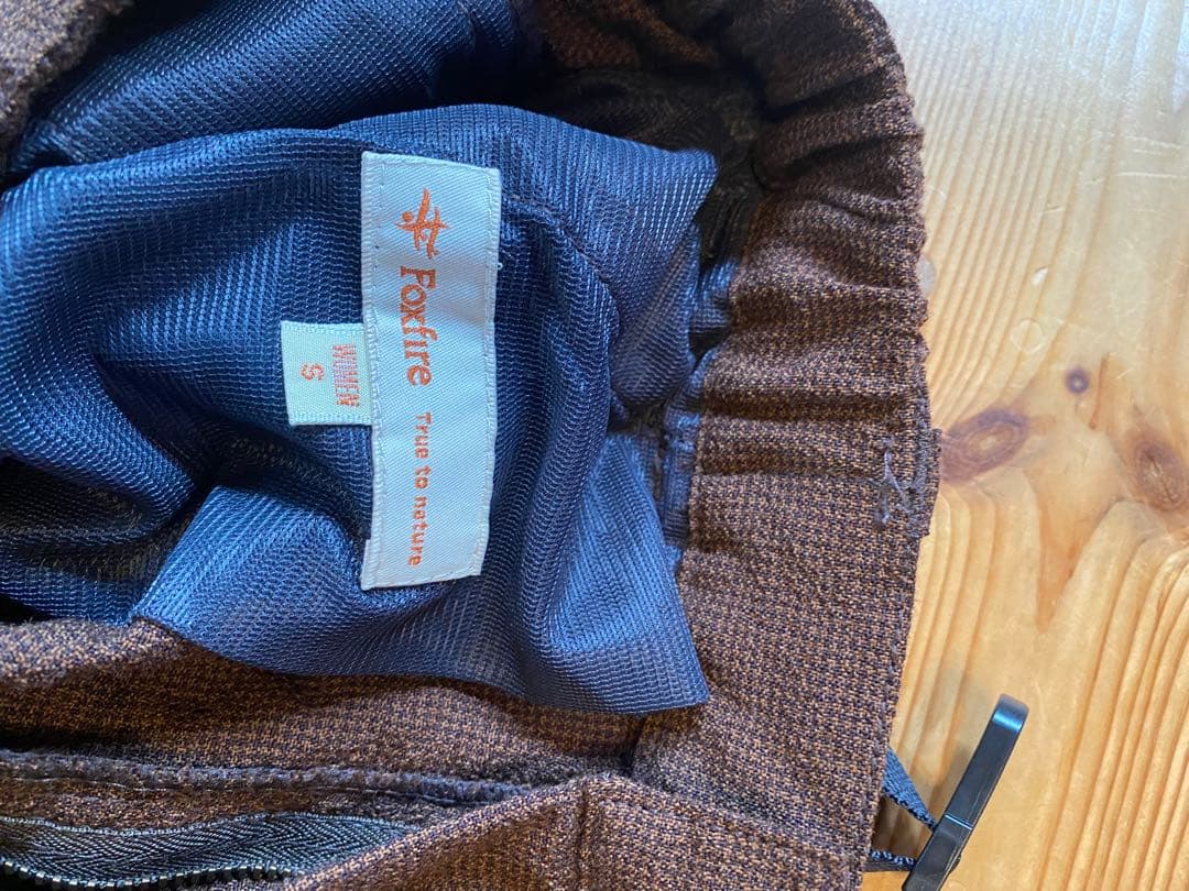 Foxfire レディース クロップドパンツ ブラウン Sサイズ — image 3