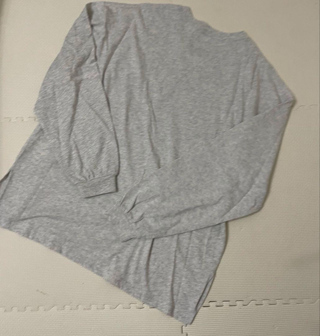 グローバルワーク　ライトグレーロゴロンT — image 2
