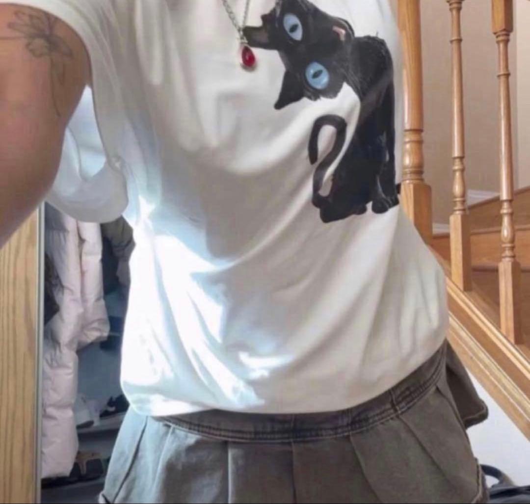 コララインとボタンの魔女 Tシャツ ブルー 水色 ブルーグレー — image 2