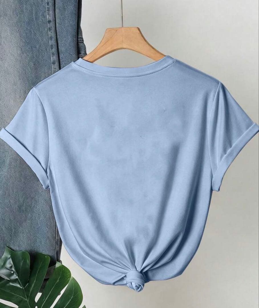 コララインとボタンの魔女 Tシャツ ブルー 水色 ブルーグレー — image 4