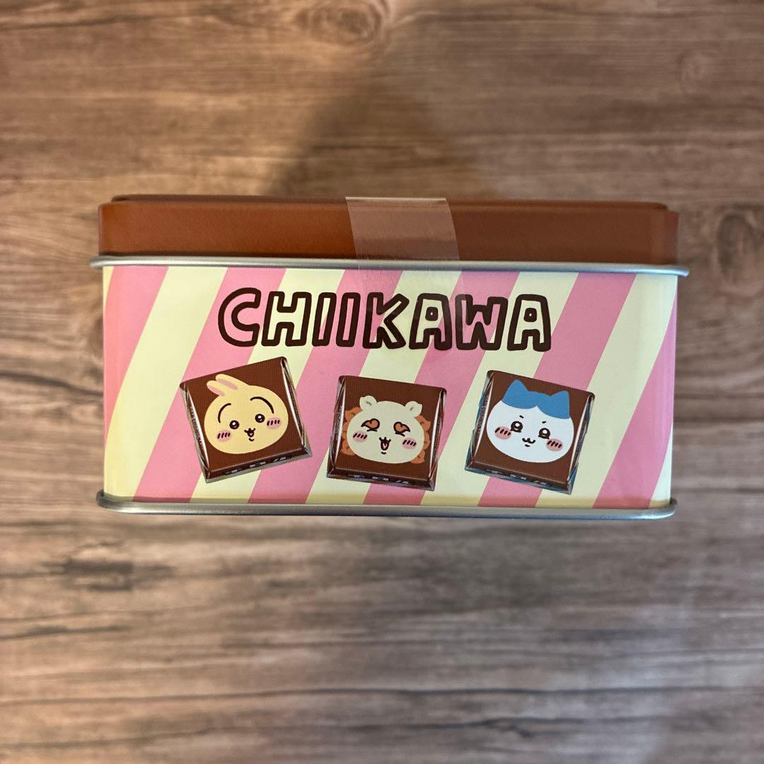 匿名配送！未開封 チロルチョコ ちいかわ コラボ缶 — image 3