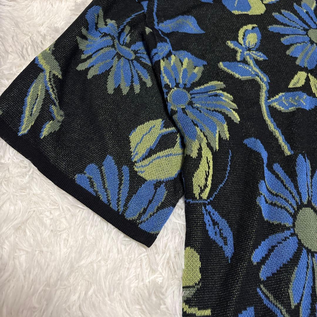 ENDER PRODUCTS ニット　花柄　おしゃれ　Tシャツ　L — image 4
