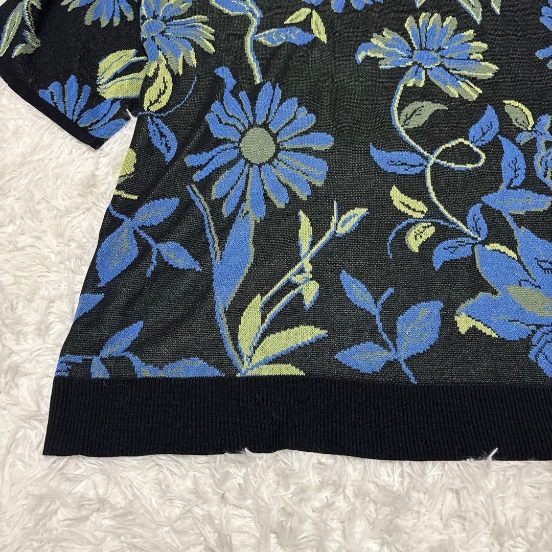 ENDER PRODUCTS ニット　花柄　おしゃれ　Tシャツ　L — image 5