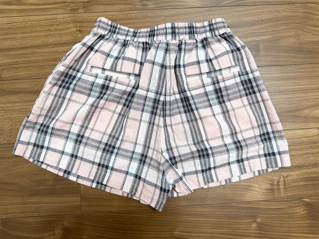 SeaRoomlynn マルチチェックショートパンツ ピンク — image 4