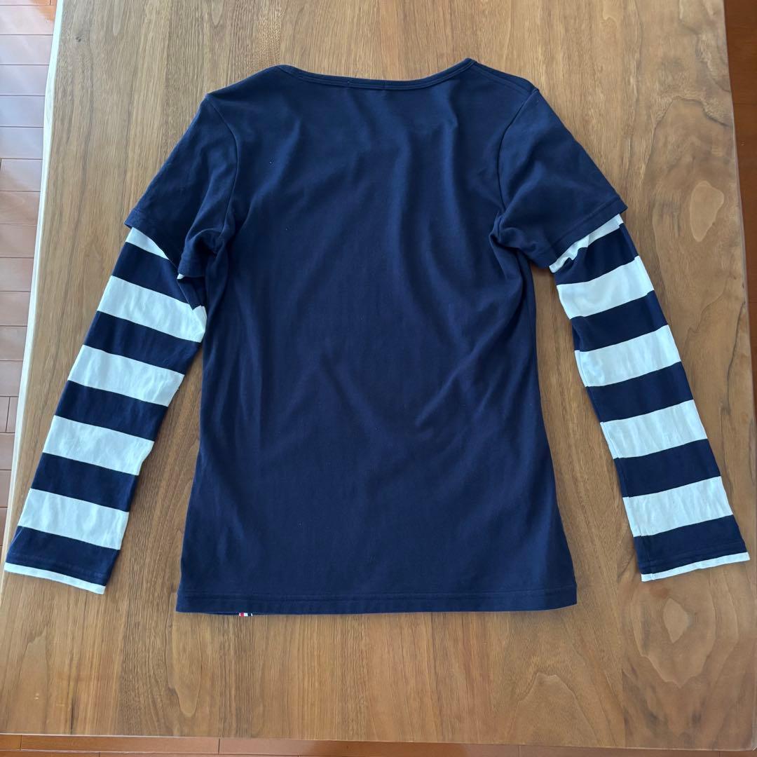 【le coq sportif】 ルコック 長袖 Tシャツ ネイビー — image 2
