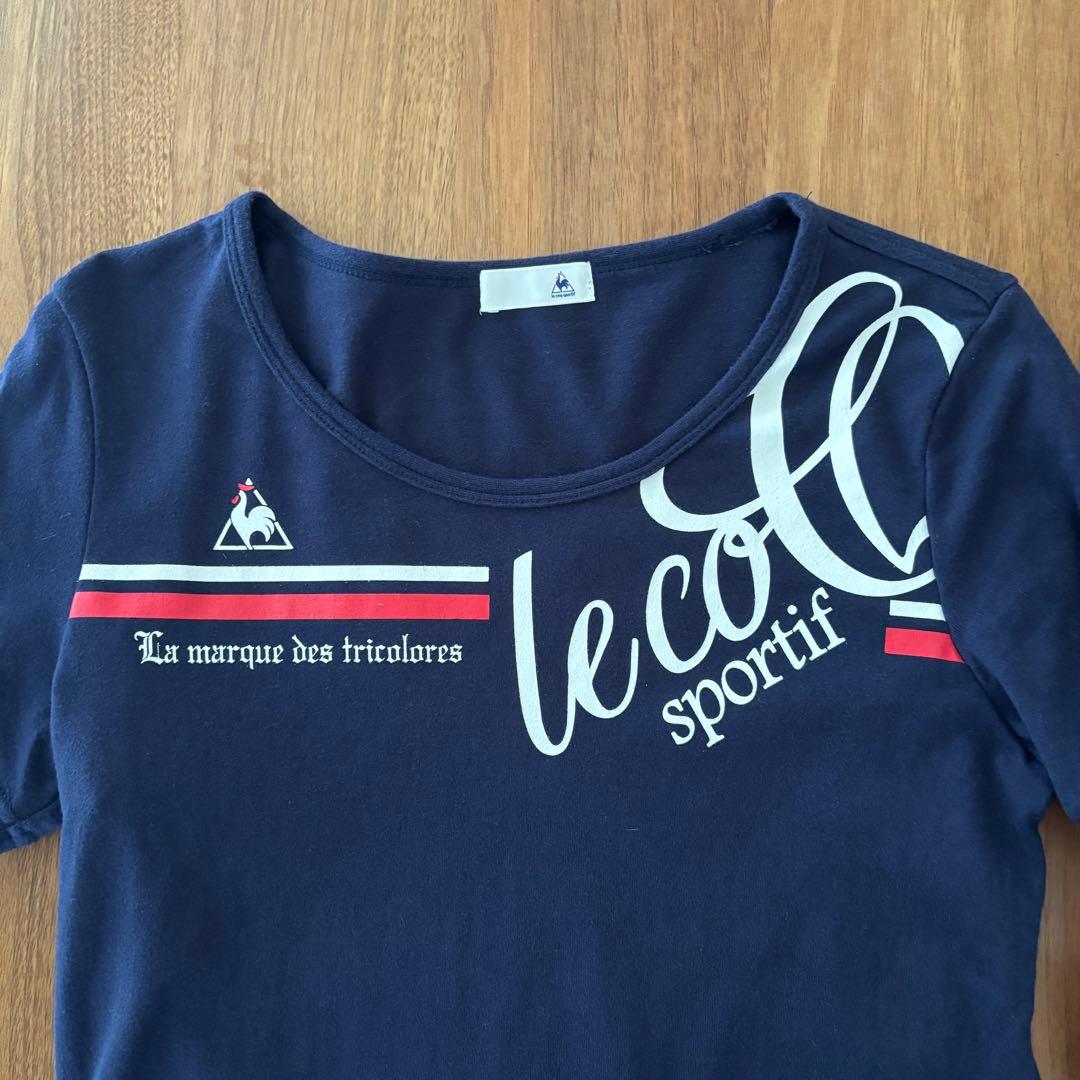【le coq sportif】 ルコック 長袖 Tシャツ ネイビー — image 3