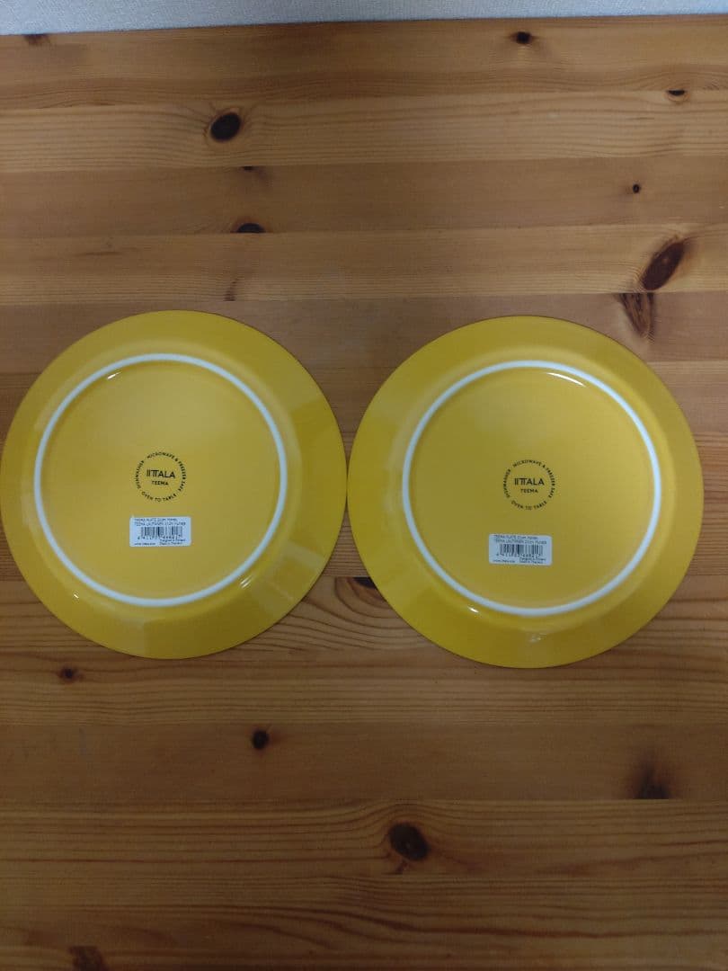 【新品】イッタラ ティーマ プレート 21㎝ ハニー 2枚セット — image 2