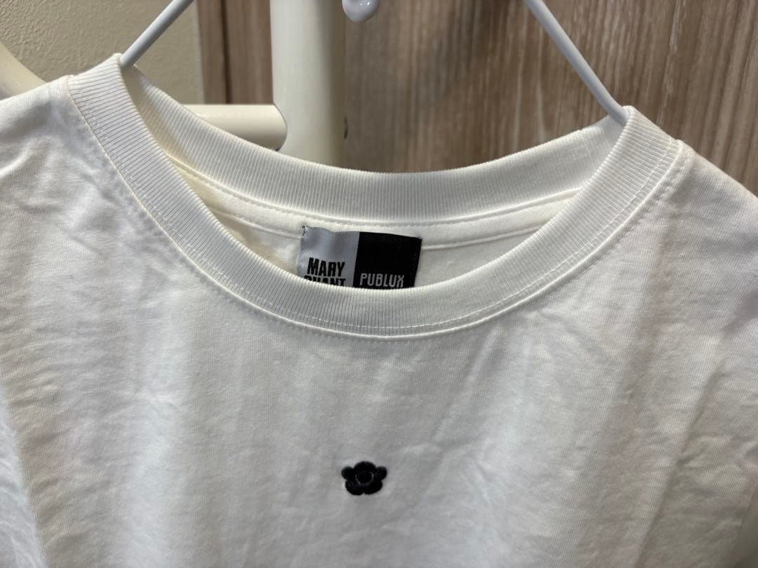 MARY QUANT ワンポイント 刺繍 ロゴTシャツ　限定展開 — image 5