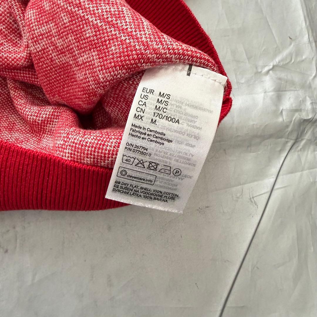 H&M クリスマス柄ニットセーター レッド シロクマ — image 3
