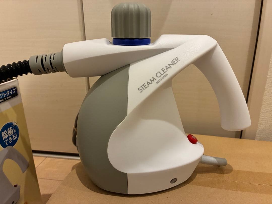 IRIS スチームクリーナー STM-304N-W コンパクトタイプ — image 3