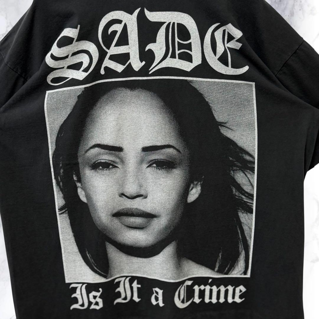 SADE シャーデー Is It a Crime Tシャツ ブラック XL — image 3