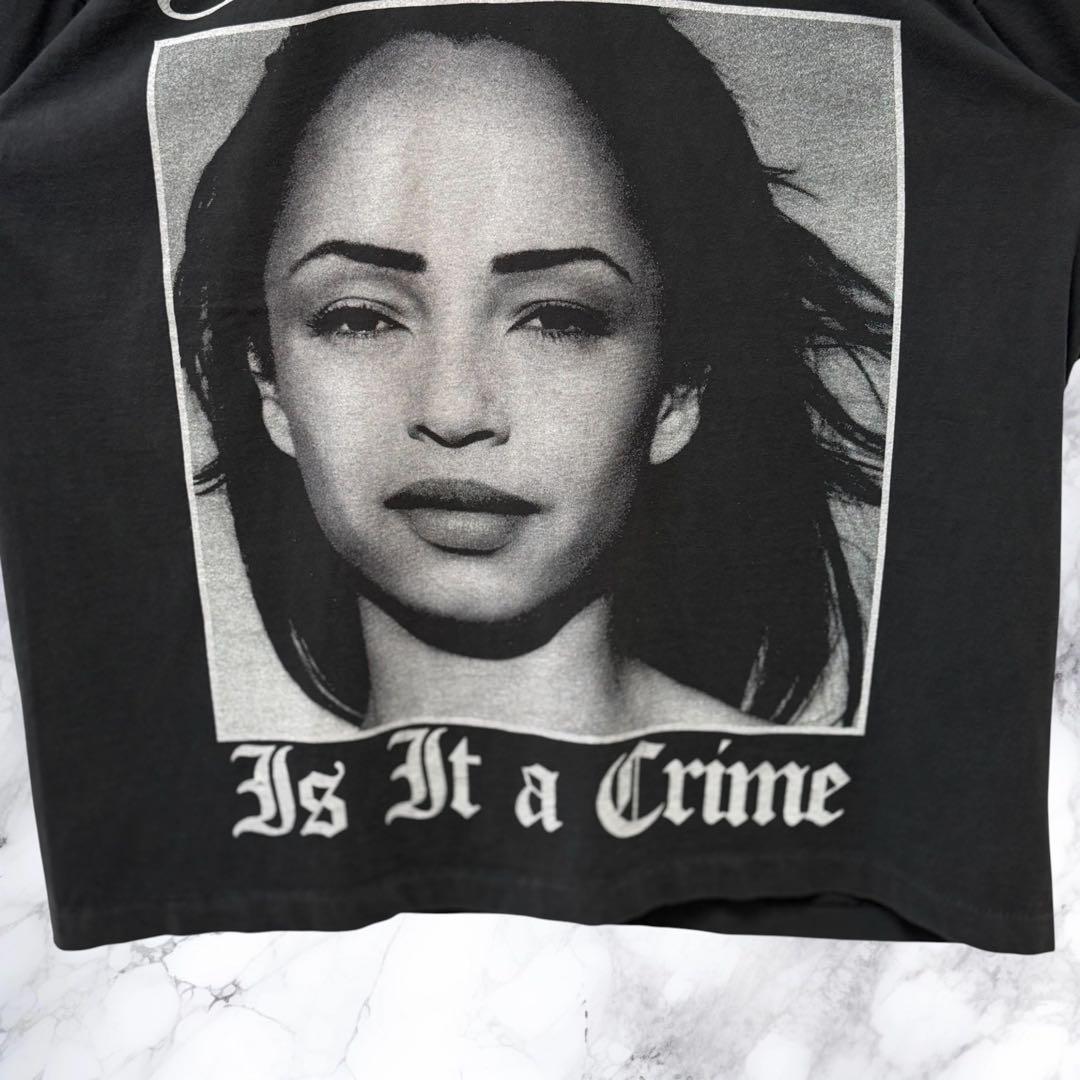 SADE シャーデー Is It a Crime Tシャツ ブラック XL — image 4