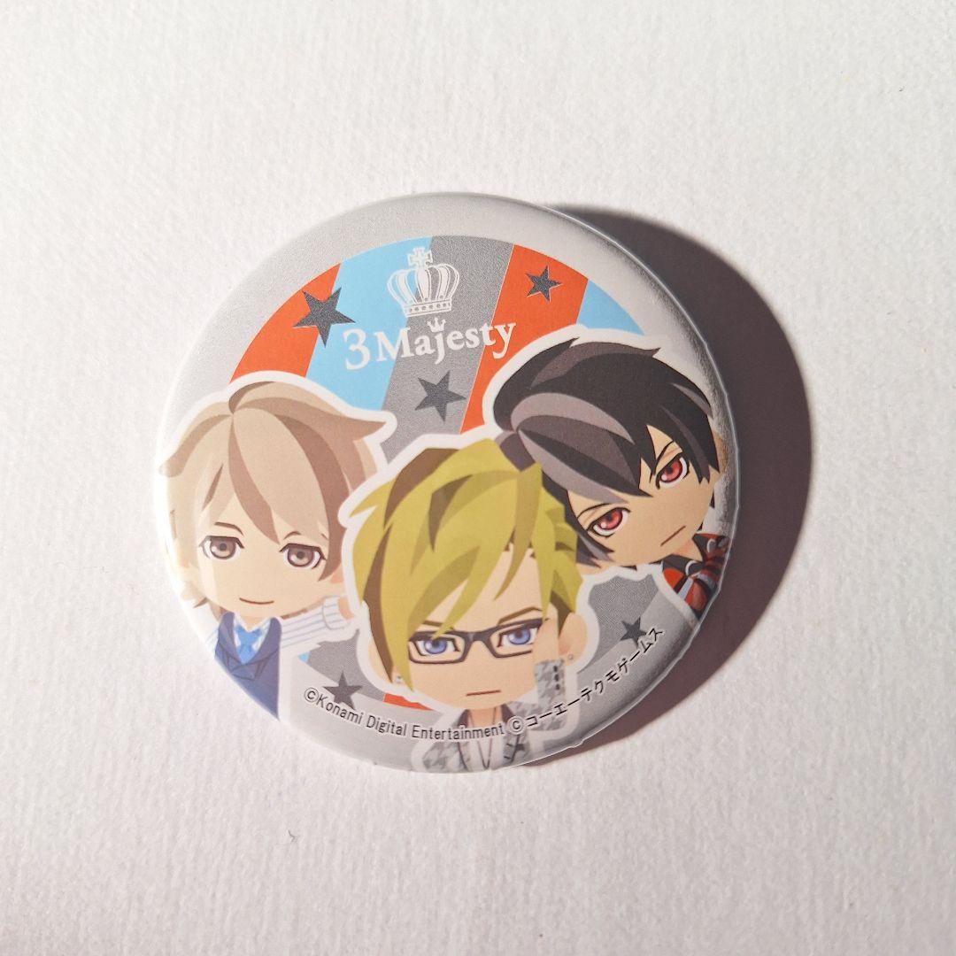 《美品》 ときレス 3Majesty ジョイポリス 缶バッジ 音羽 霧島 辻 — image 2