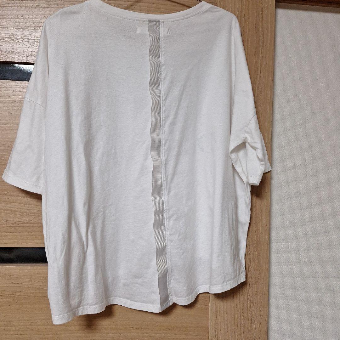 Bou Jeloud ロゴプリントTシャツ ホワイト — image 3