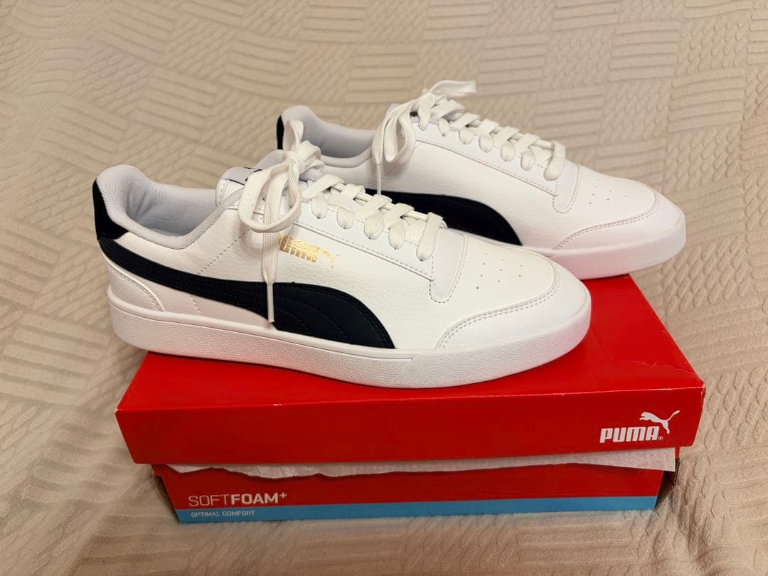 PUMA スニーカー ホワイト ネイビー — image 2