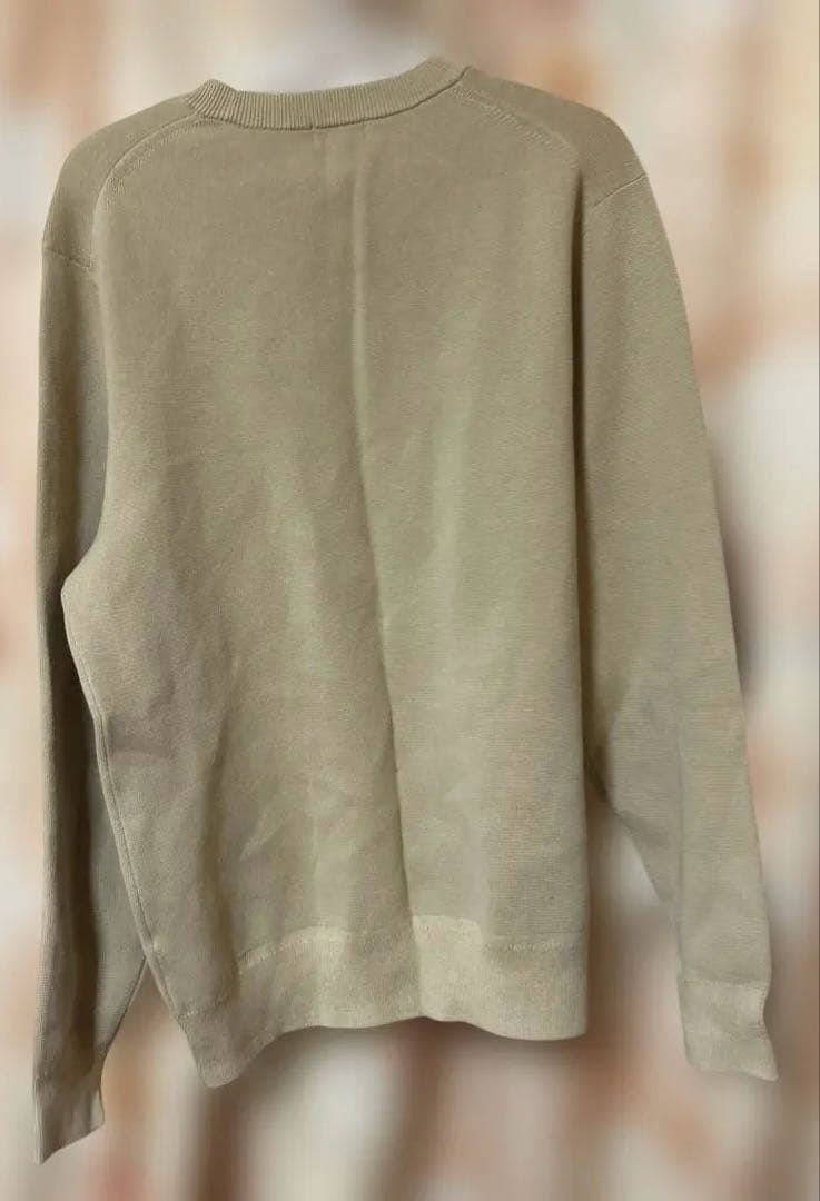 UNIQLO クルーネックニット ベージュ Lサイズ — image 2