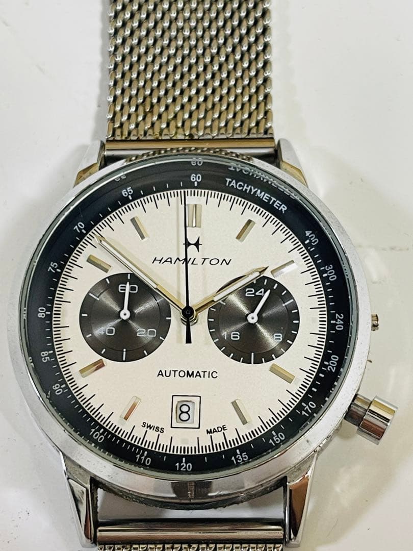 Hamilton Intra-Matic AutoChrono本体 ジャンク品。 — image 2