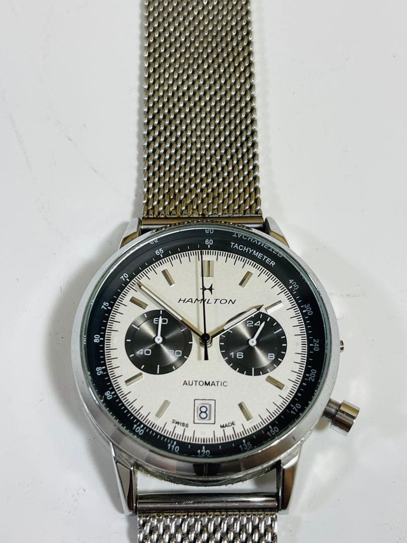 Hamilton Intra-Matic AutoChrono本体 ジャンク品。 — image 4