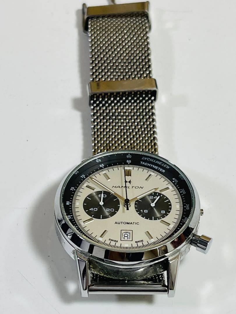 Hamilton Intra-Matic AutoChrono本体 ジャンク品。 — image 5