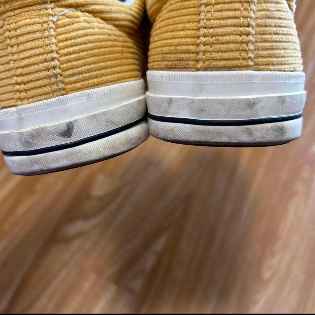 CONVERSE コーデュロイスニーカー イエロー — image 5