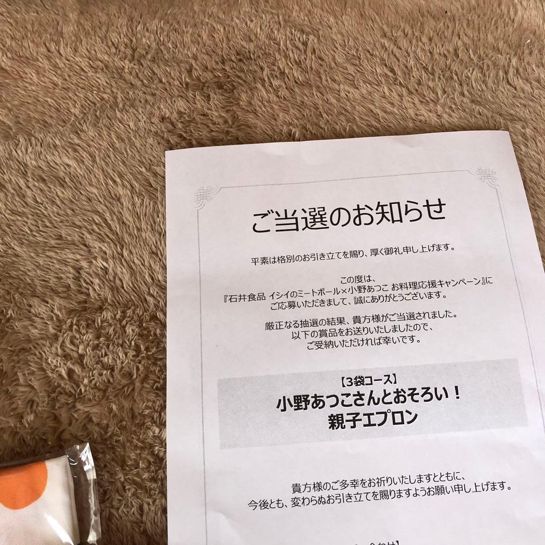 懸賞当選品　親子エプロン — image 5